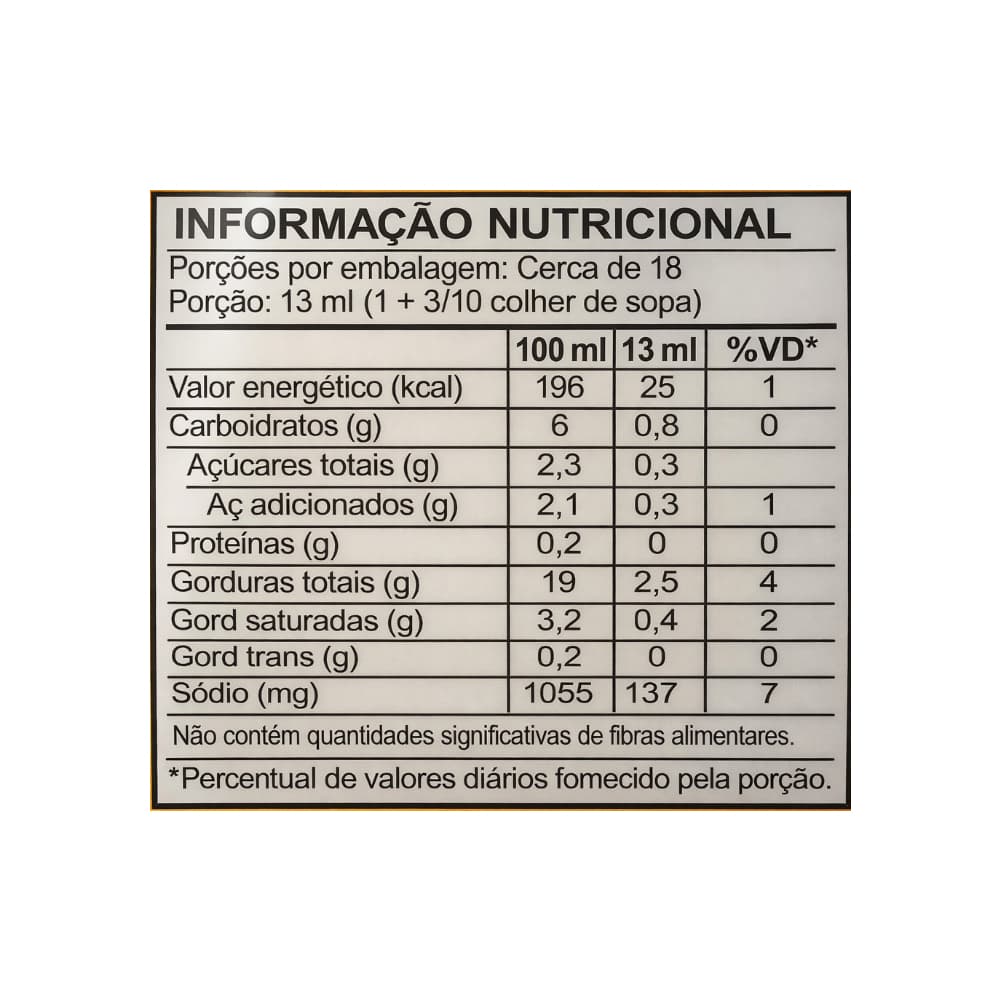 Salsa para ensalada caseiro Castelo (236 ml) - Miniatura 3