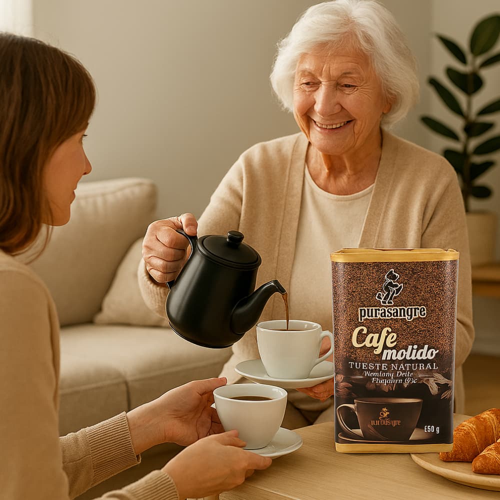 Café molido tueste natural Pura sangre (250 g / 8.82 oz) - Miniatura 4