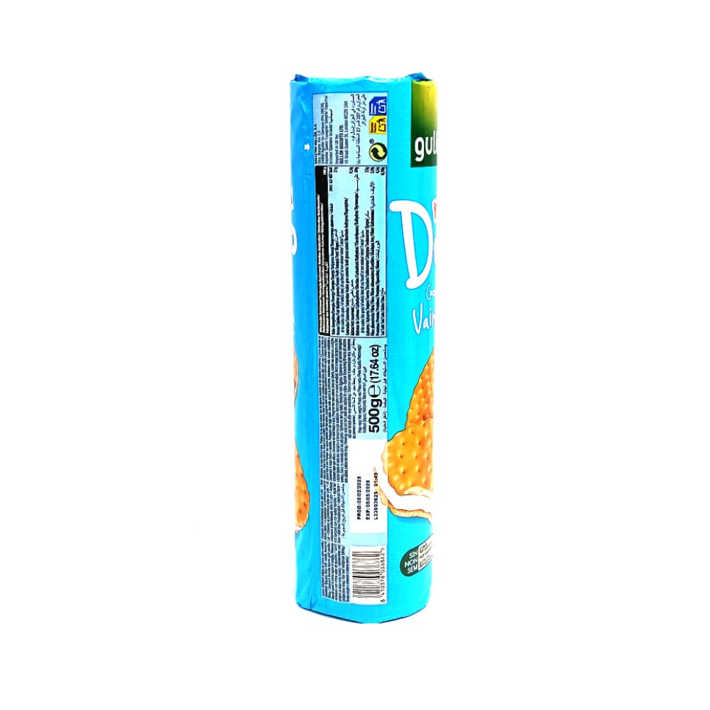 Galletas sándiwich con crema sabor vainilla Mega Duo Gullón (500 g / 1.1 lb) - Miniatura 2
