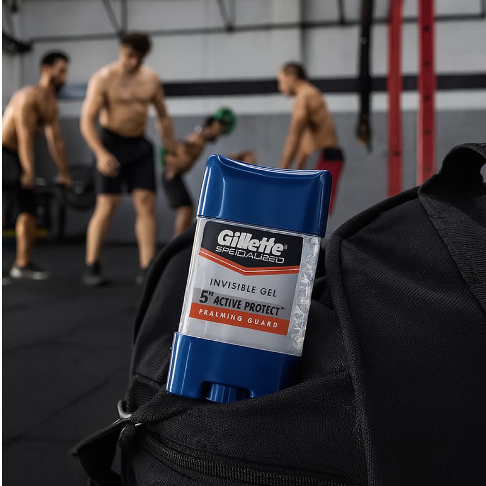 Desodorante en gel antitranspirante Gillette Training guard (82 g / 2.9 oz) - Miniatura 3