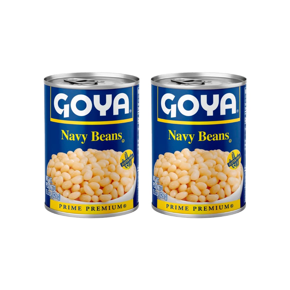 Frijoles blancos enlatados Goya (2 x 439 g / 15.5 oz) - Imagen 1