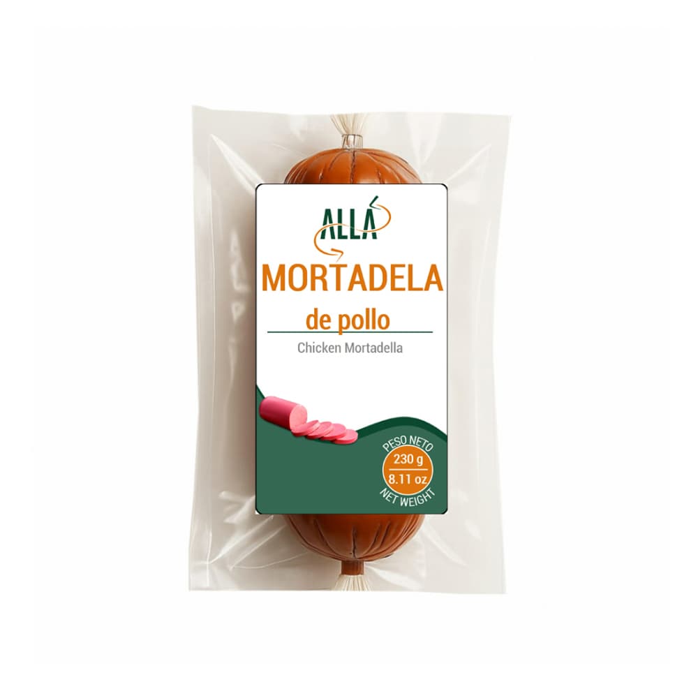 Mortadela de pollo ALLÁ (230 g / 8.11 oz) - Miniatura 3