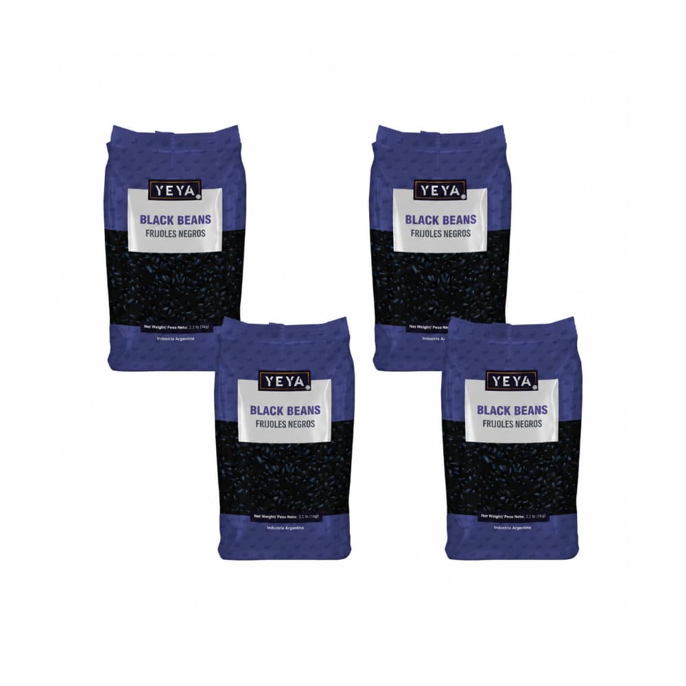 Frijoles negros YEYA (4 x 1 kg / 2.2 lb) - Imagen 1