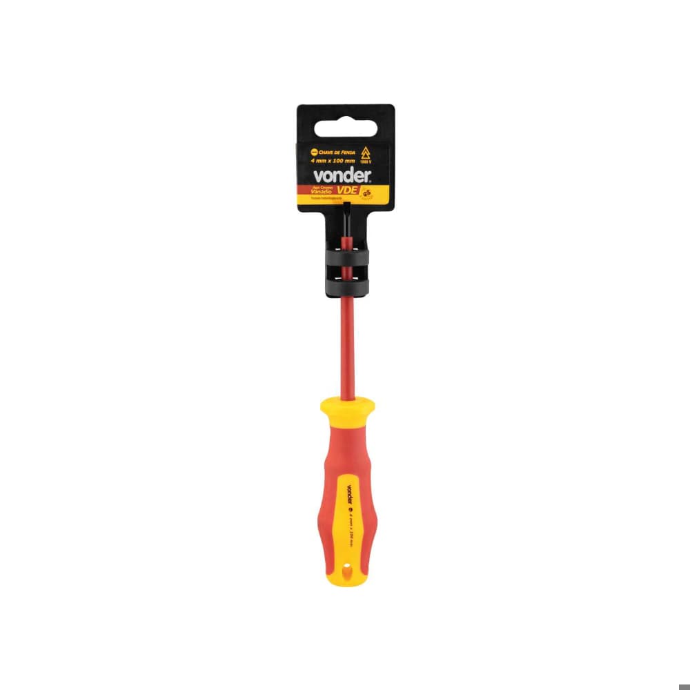 Destornillador aislante de paleta 3 mm x 75 mm Vonder - Miniatura 6