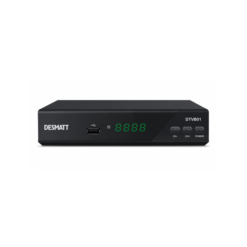 Caja decodificadora de televisión digital DTMB Full HD Desmatt DTVB01 - Miniatura 1