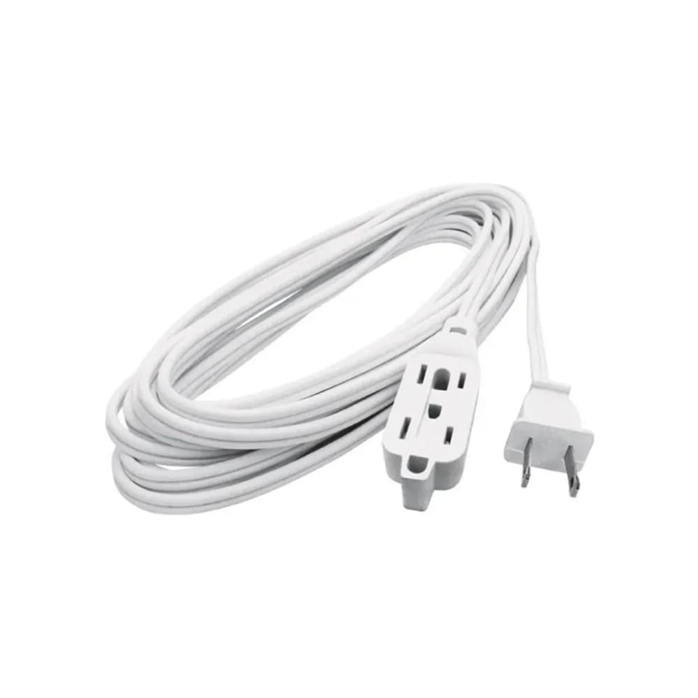 Extensión eléctrica blanca 3 m Aksi EXTD-3B-AK - Miniatura 2