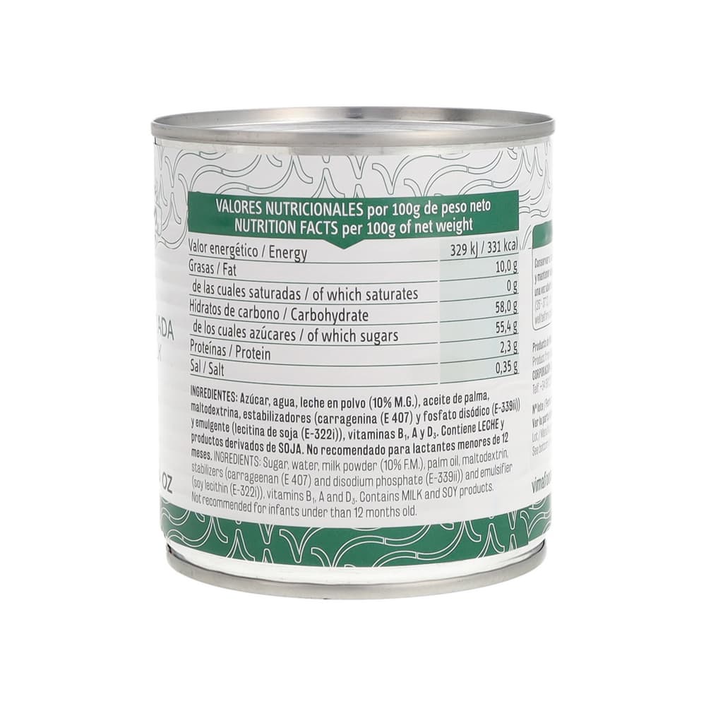 Leche condensada azucarada Vima Foods (390 g / 13.8 oz) + Galletas rellenas sabor fresa Luanitos Luam (2 x 110 g / 3.8 oz) - Miniatura 2