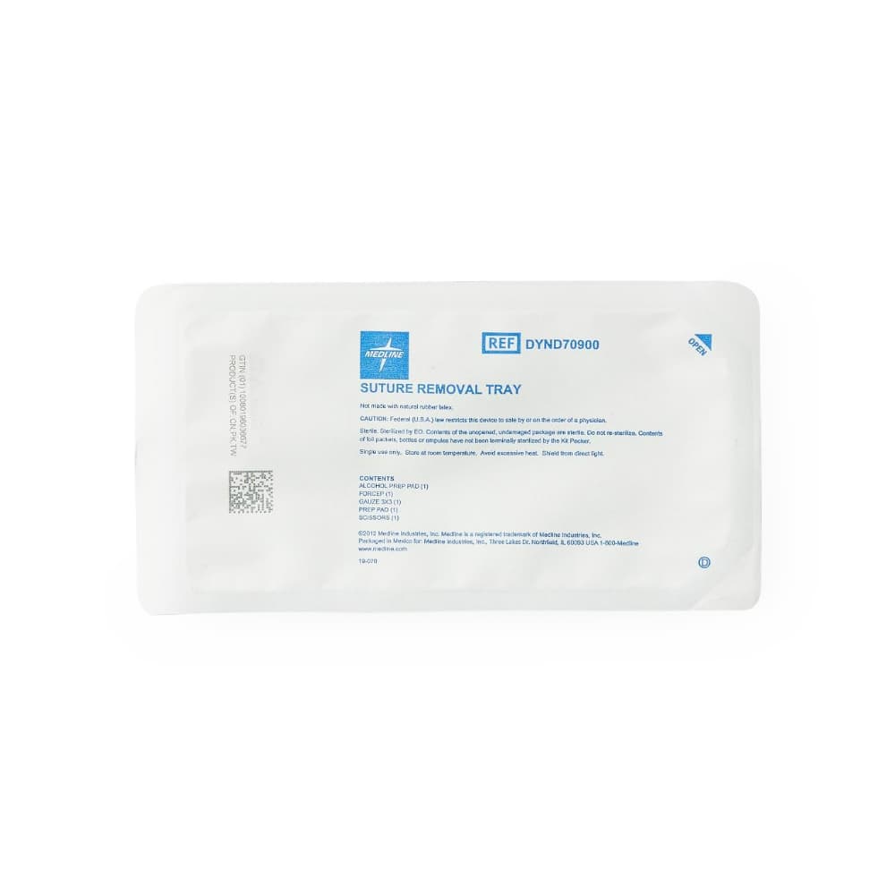 Kit para remover suturas Medline (1 bandeja) - Miniatura 2