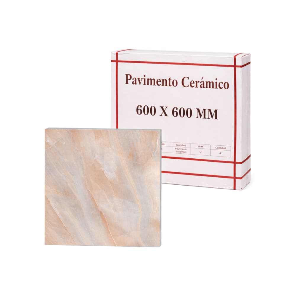 Caja de losas de cerámica pulida 600 mm x 600 mm Malu CR-S2409 (4 U) - Miniatura 1