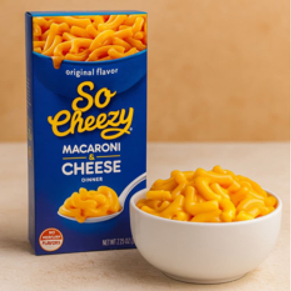 Macarrones con queso So Cheezy (206 g / 7.25 oz) - Miniatura 3