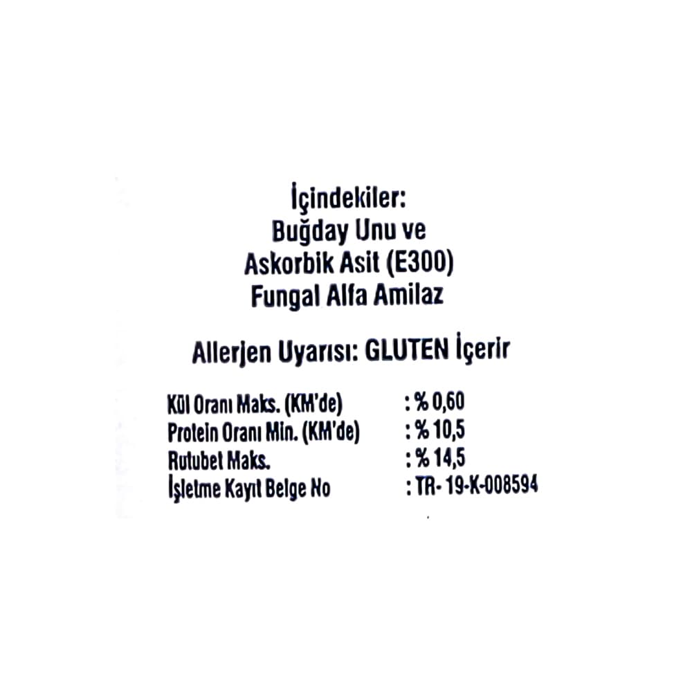 Harina de trigo Emiroglu Un (1 kg / 2.2 lb) - Miniatura 3
