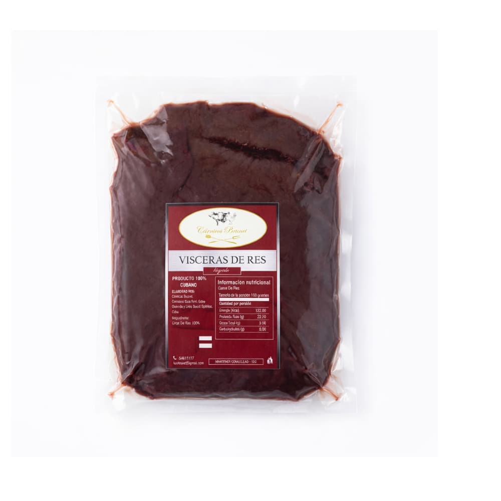 Hígado de res Brunet (1 kg / 2.2 lb) - Miniatura 2