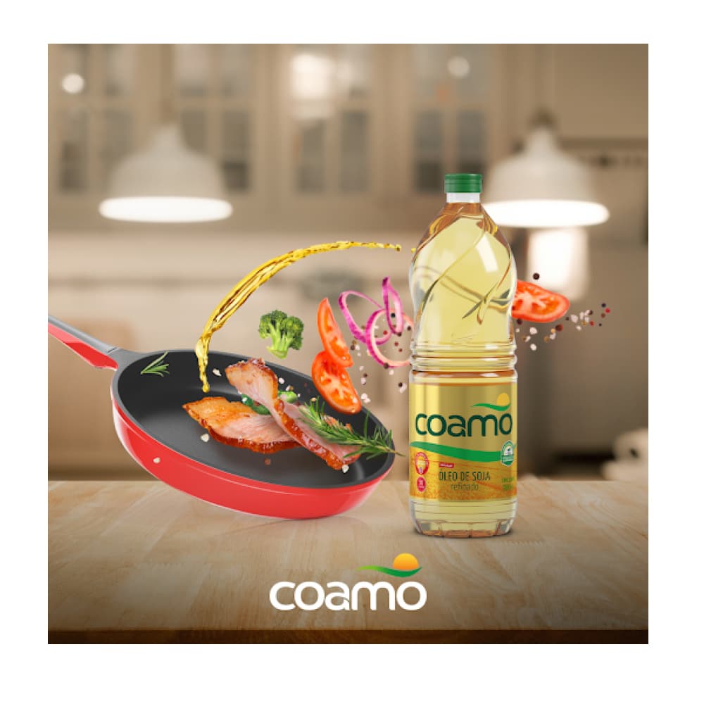 Aceite de soja refinado Coamo (900 ml) - Miniatura 3