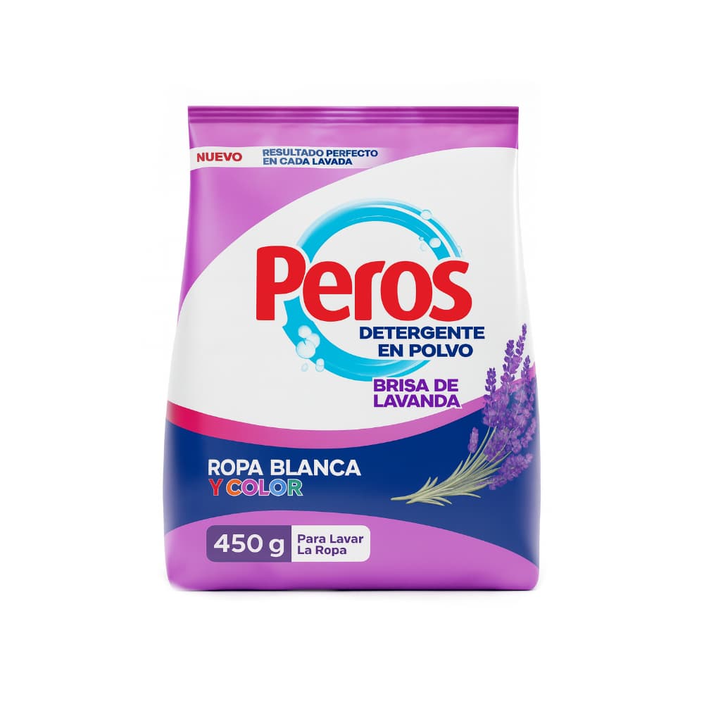Detergente en polvo de lavanda Peros (450 g / 15.87 oz) - Imagen 1