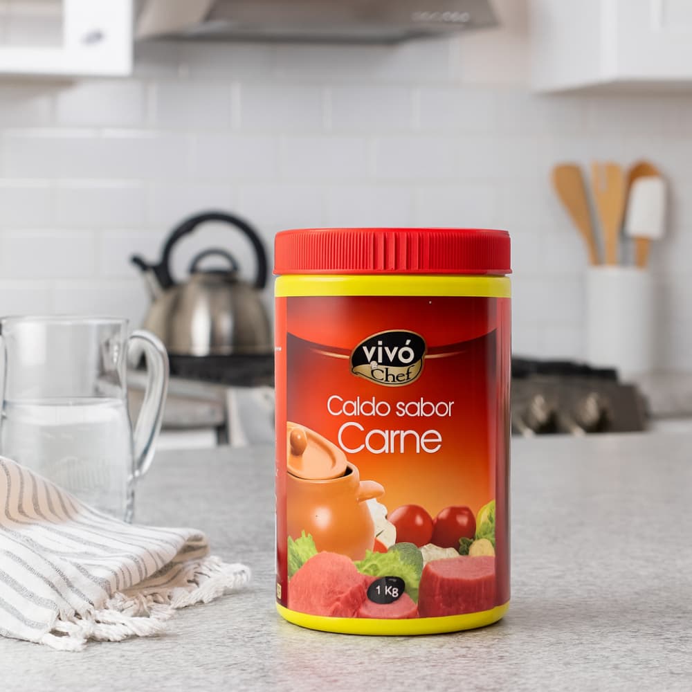 Caldo sabor carne Vivó Chef (1 kg / 2.2 lb) - Miniatura 4