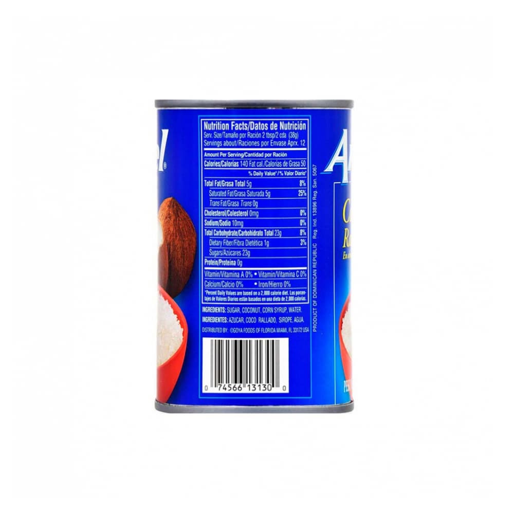 Coco rallado en almíbar Ancel (482 g / 1.06 lb) - Miniatura 3