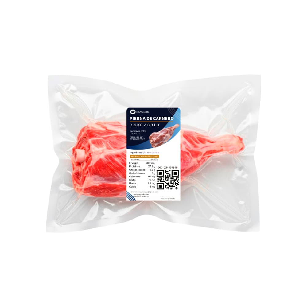 Pierna de carnero BF Mayabeque (1.5 kg / 3.3 lb) - Miniatura 2