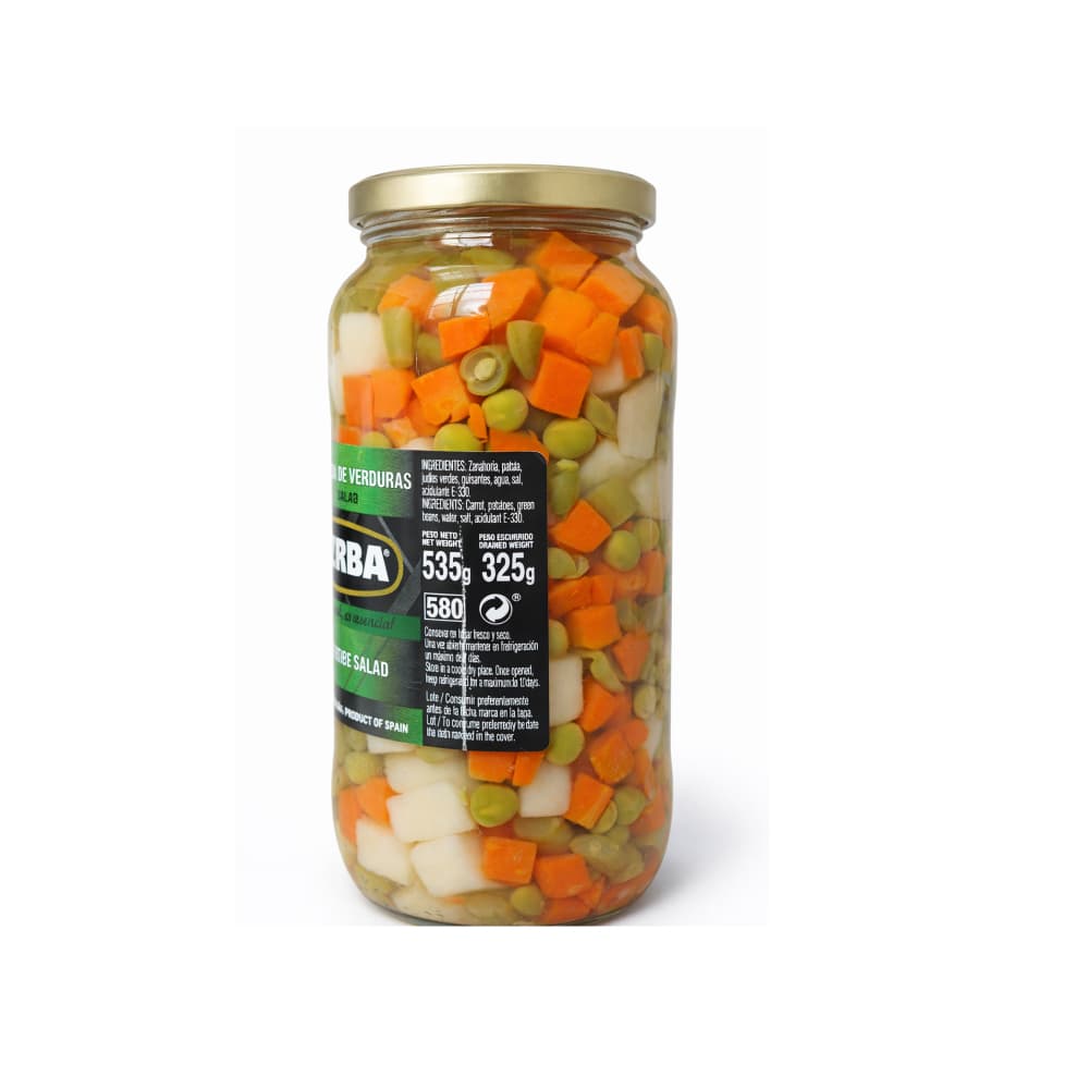 Macedonia de verduras Ferba (535 g / 1.17 lb) - Miniatura 4