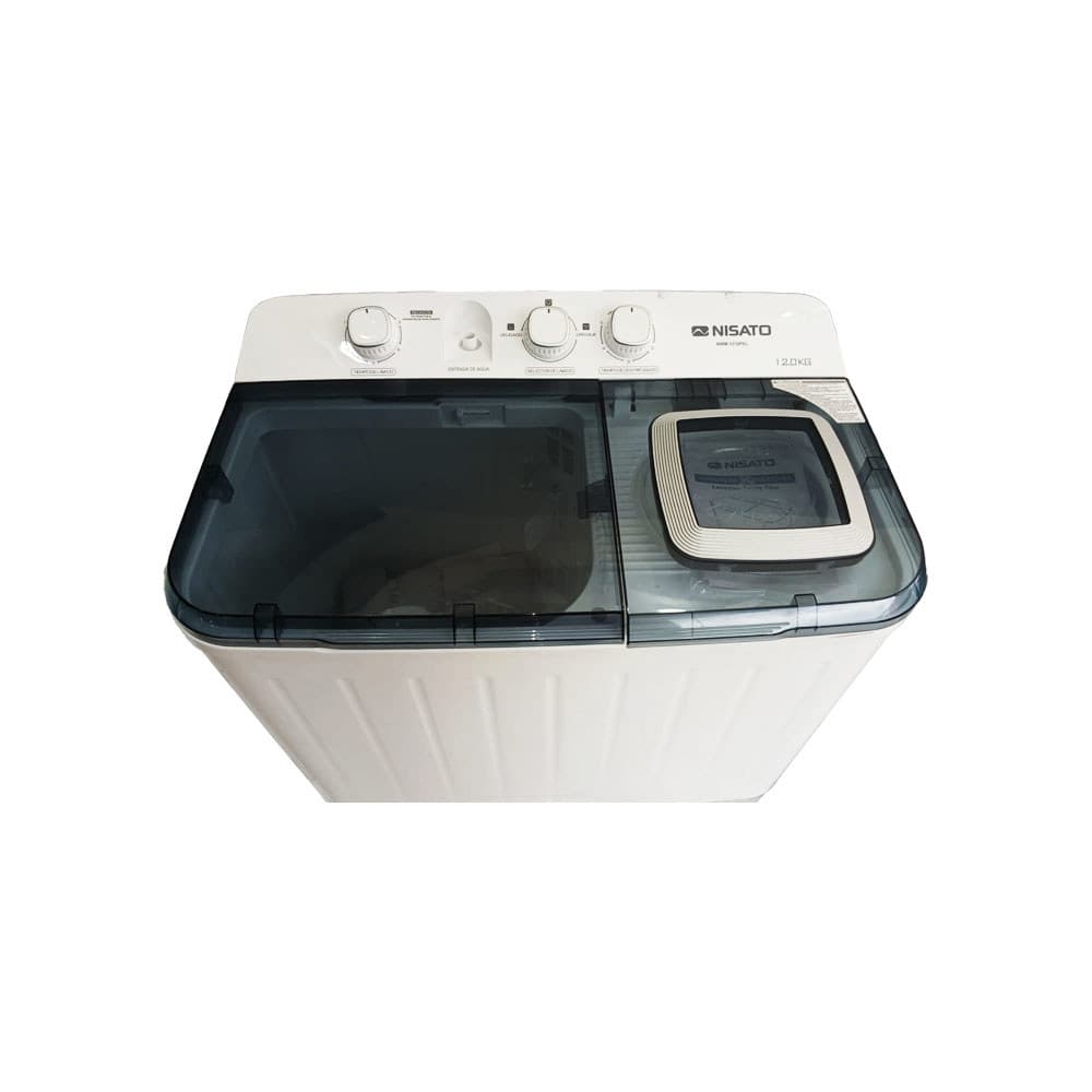 Lavadora semiautomática de 12 kg Nisato NWM-1210PXL - Miniatura 3