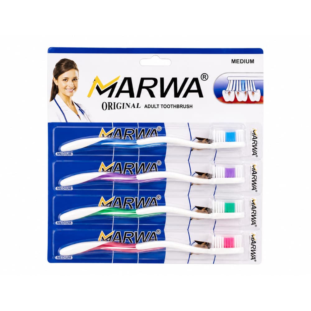 Cepillos de dientes Marwa (4 U) - Miniatura 1