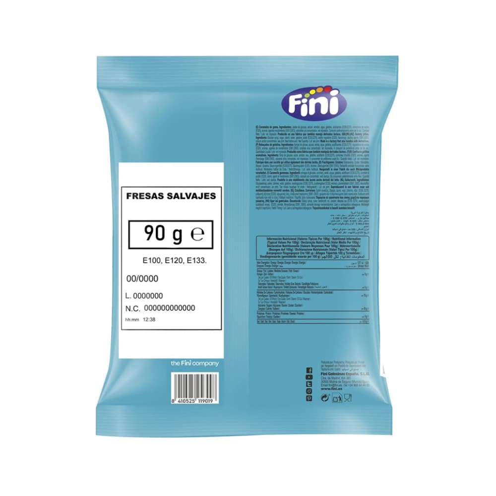 Gomitas fresa salvaje Fini (90 g / 3.17 oz) - Miniatura 3