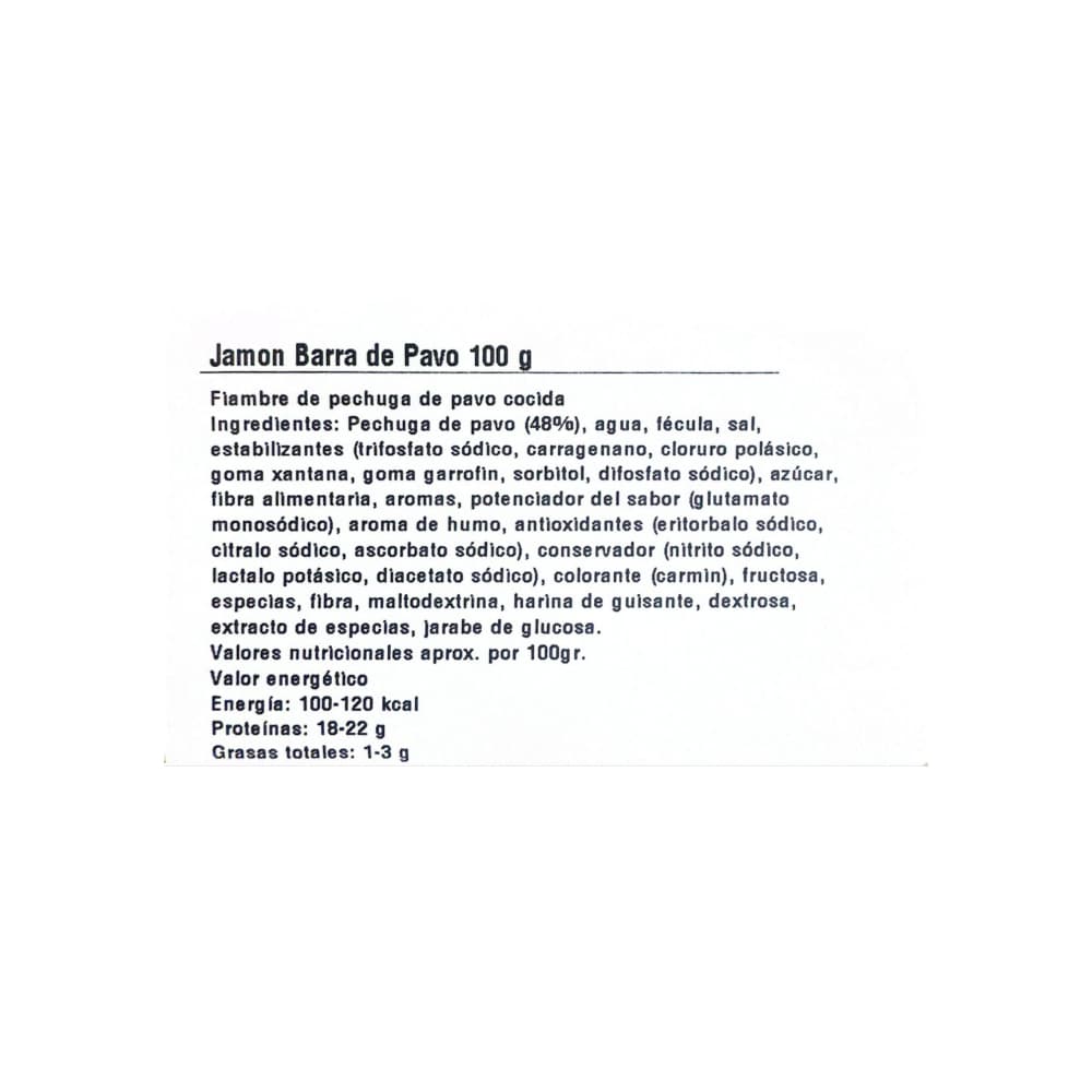 Jamón de pavo en barra La Especial (100 g / 3.5 oz) - Miniatura 3