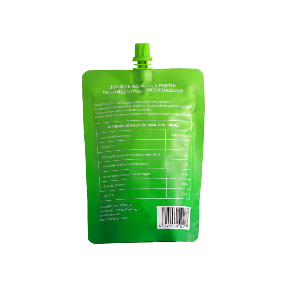 Jugo de naranja Tropizum (330 ml) - Miniatura 2