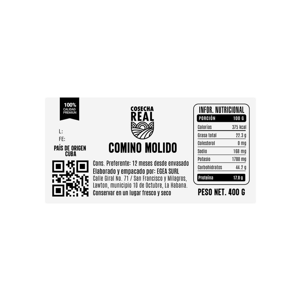 Comino molido Cosecha Real (400 g / 14.1 oz) - Miniatura 3
