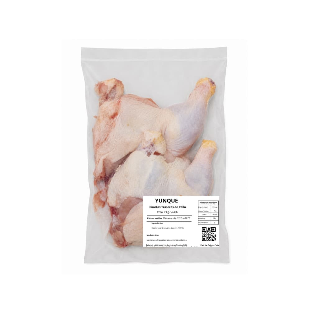 Cuartos traseros de pollo Yunque (2 kg / 4.4 lb) - Miniatura 2
