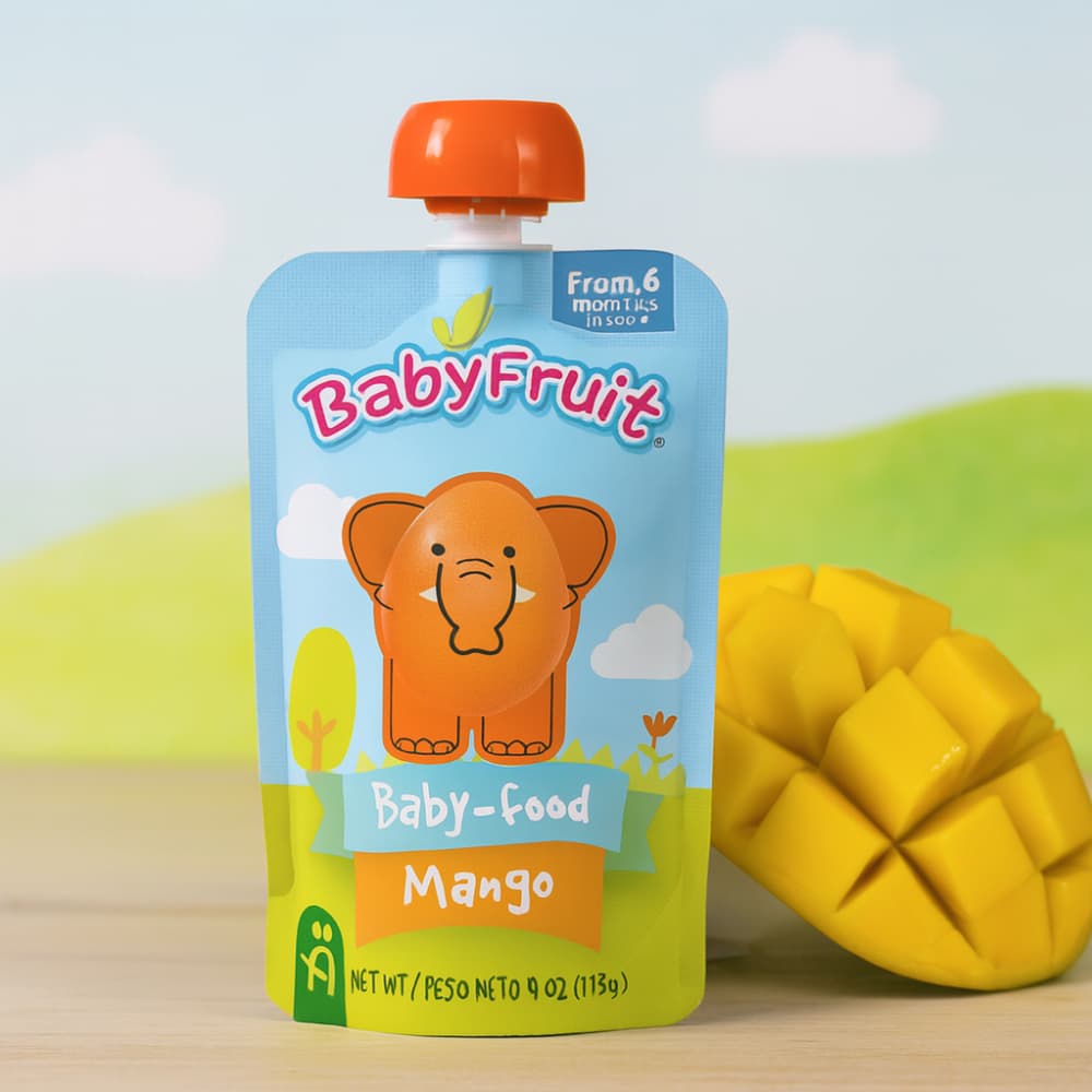 Compota de mango Baby Fruit (113 g / 4 oz) - Miniatura 4