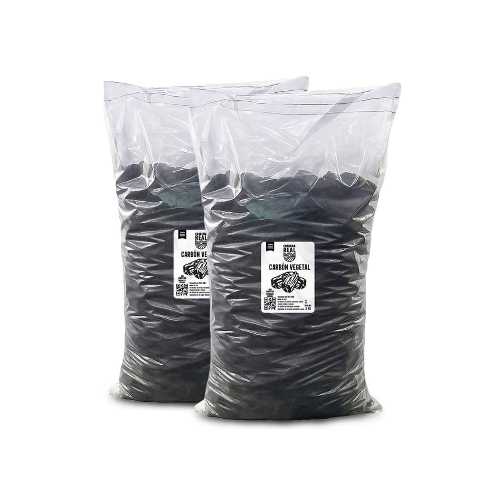 Carbón vegetal Cosecha Real (2 x 5 kg / 11 lb) - Miniatura 1