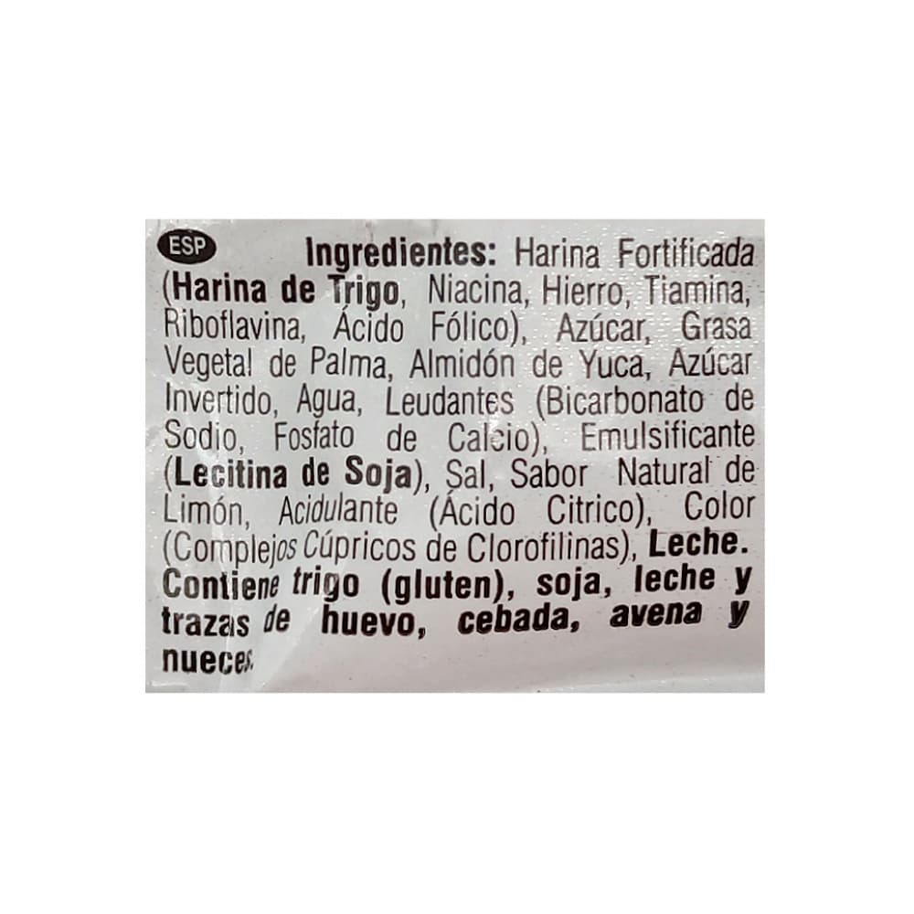 Galletas dulces rellenas con crema sabor limón Festival (403 g / 14.2 oz) - Miniatura 3