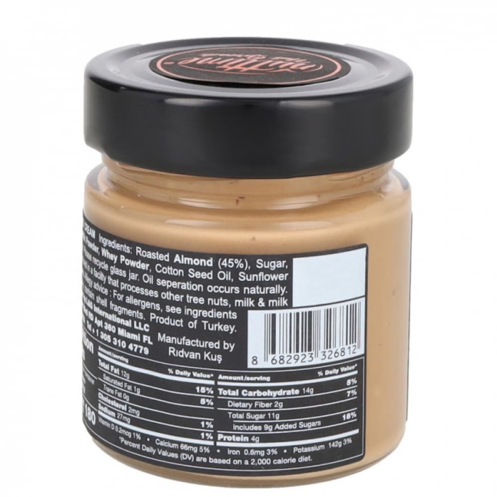 Crema de almendras para untar Nuttime (4 x 250 g / 8.80 oz) - Miniatura 2