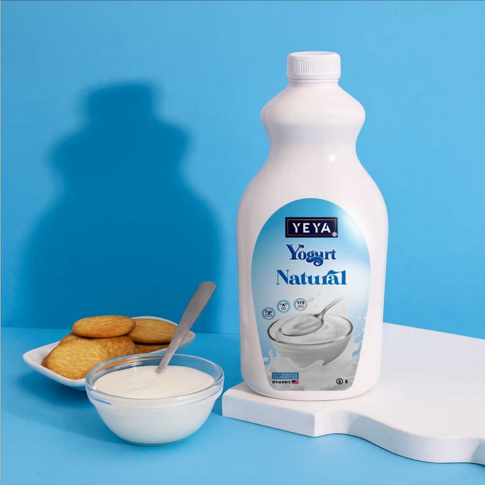 Yogurt natural con azúcar con probióticos YEYA (1.54 L) - Miniatura 4