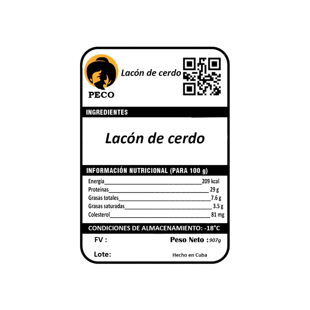 Lacón de cerdo Peco (907 g / 2 lb) - Miniatura 3