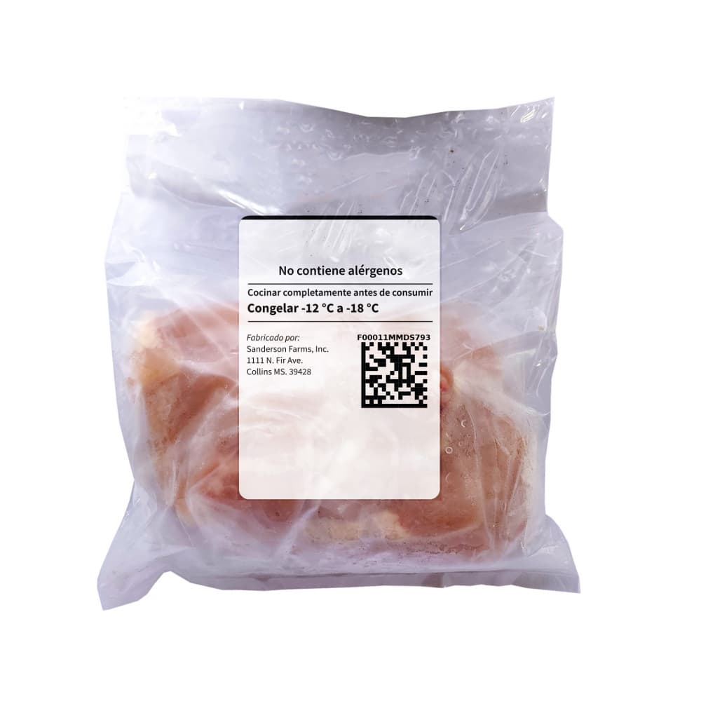 Paquete de pechuga de pollo sin piel y sin hueso MMDS (2 kg / 4.4 lb) - Miniatura 3