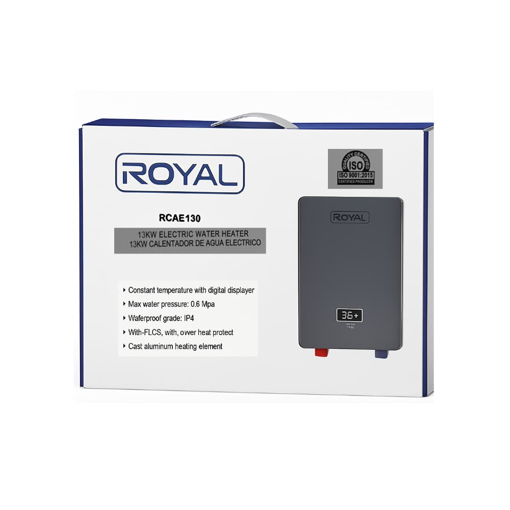 Calentador de agua eléctrico 13KW Royal RCAE130 - Miniatura 4