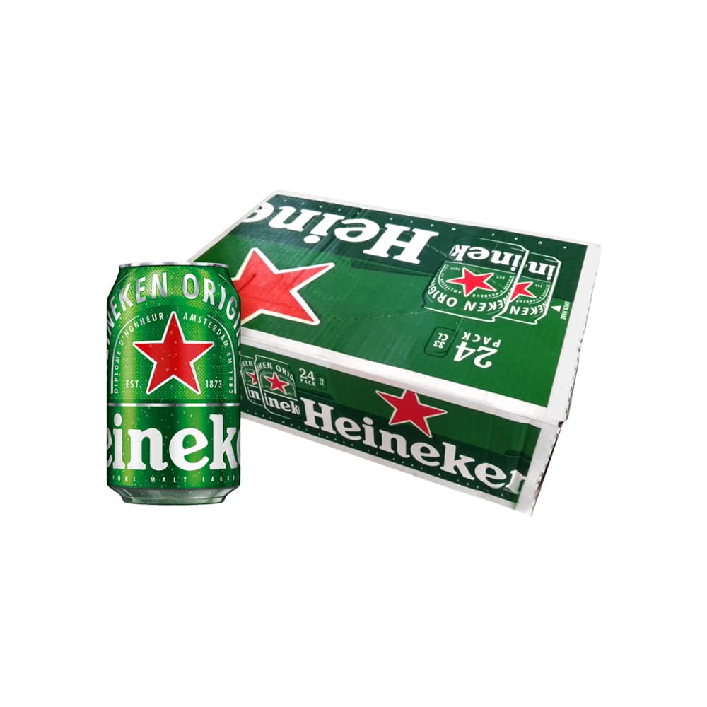 Cerveza de lata Heineken (24 x 330 ml) - Imagen 1
