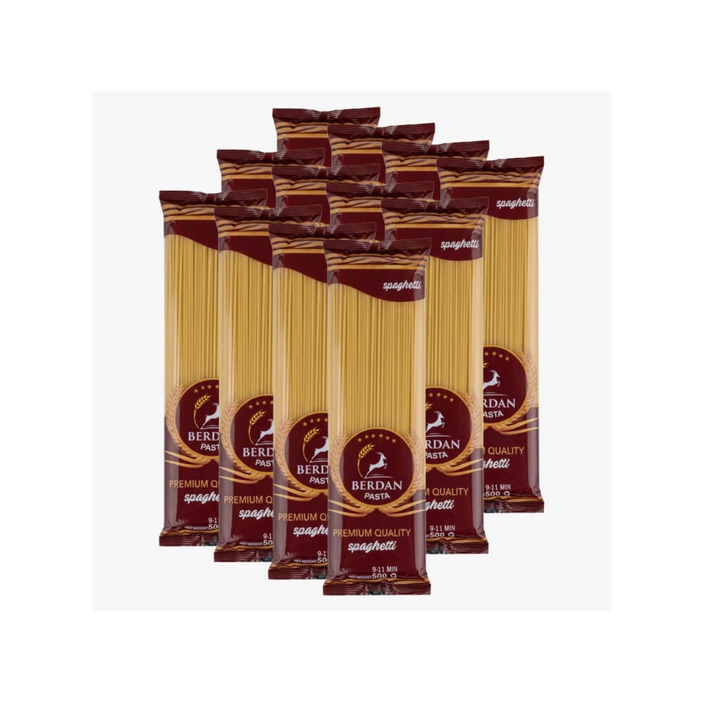 Espagueti Berdan Pasta (12 x 500 g / 1.1 lb) - Miniatura 1