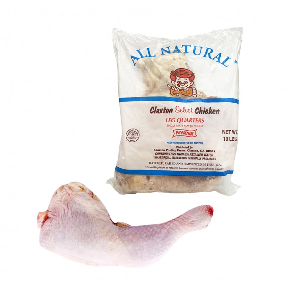 Caja de cuartos traseros de pollo Claxton Select Chicken (18.1 kg / 40 lb) - Miniatura 2