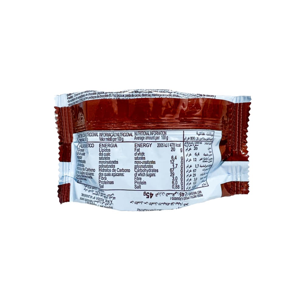 Galletas con cacao y pepitas de chocolate Florbú (45 g / 1.58 oz) - Miniatura 4