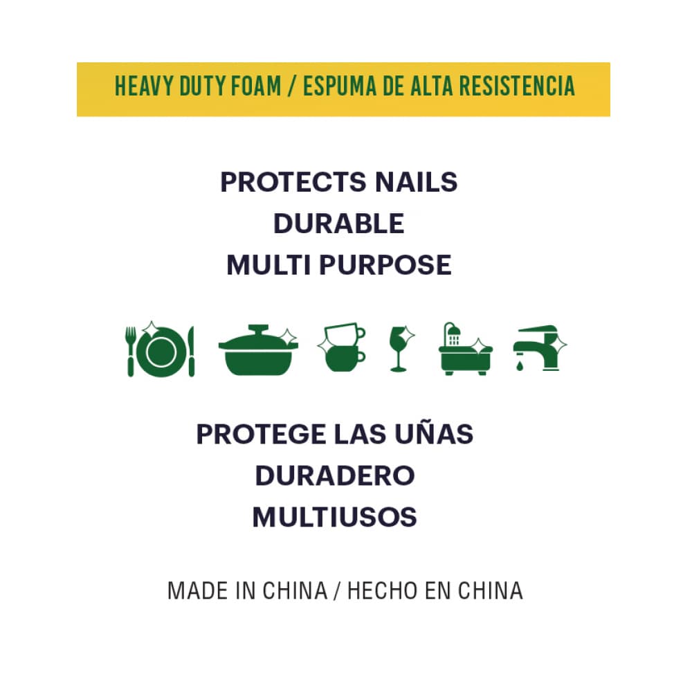 Esponja para fregar YEYA (2 U) - Miniatura 2