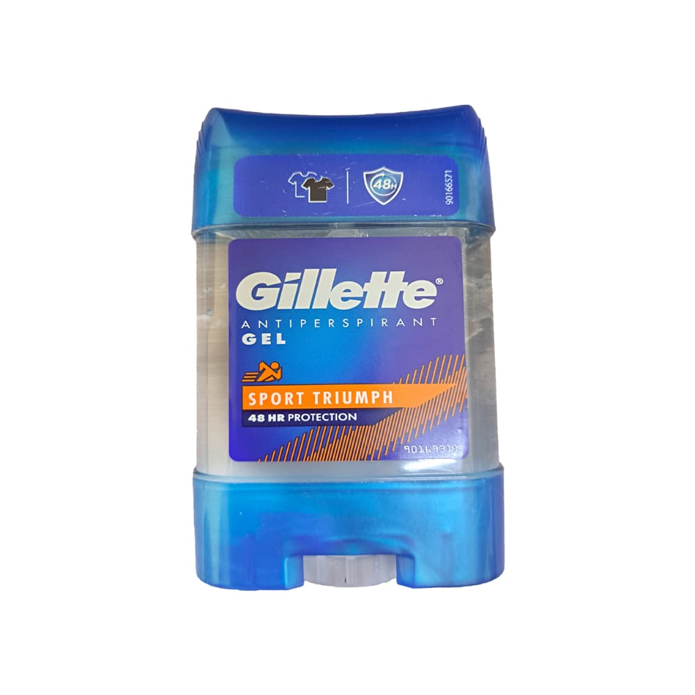 Desodorante de gel antitranspirante triunfo deportivo Gillette (70 ml) - Miniatura 4