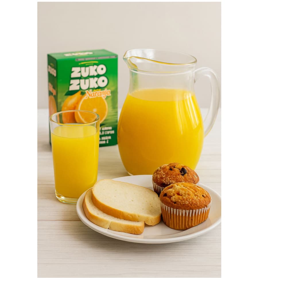 Refresco sabor naranja Zuko (12 x 8 x 13 g) - Miniatura 2