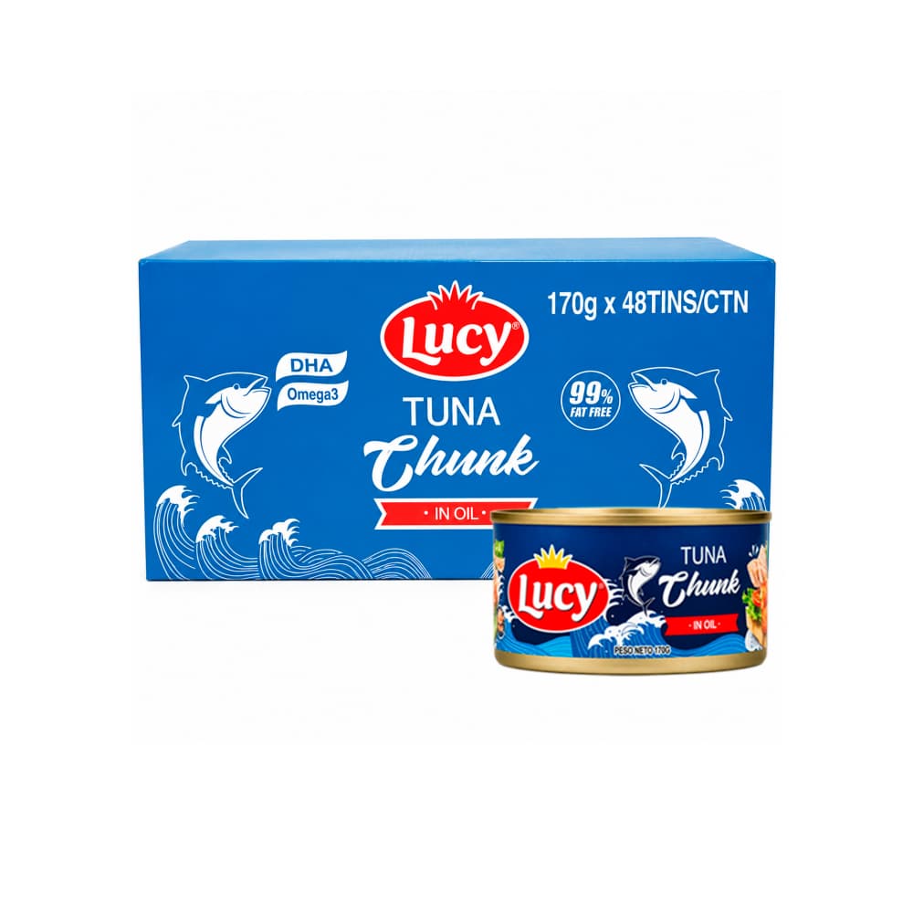 Atún lomitos en aceite Lucy (48 x 170 g / 5.99 oz) - Miniatura 1