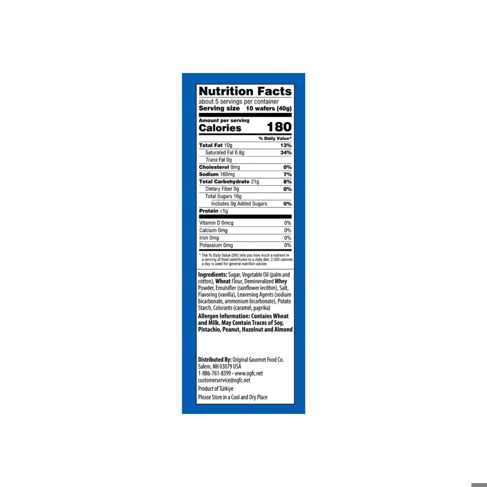 Bolsa de sorbetos rellenos con crema de vainilla Original Gourmet (200 g / 7.05 oz) - Miniatura 3