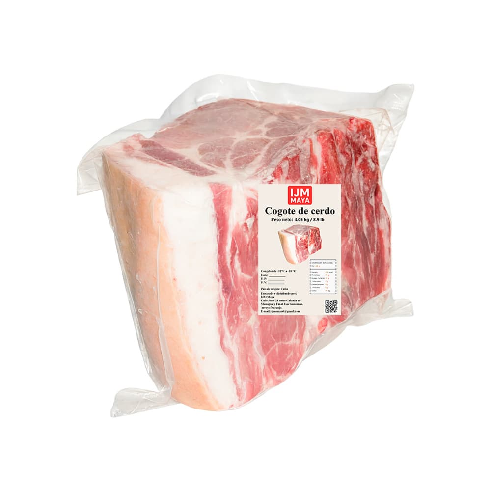 Cogote de cerdo IJM MAYA (4.05 kg / 8.9 lb) - Miniatura 3