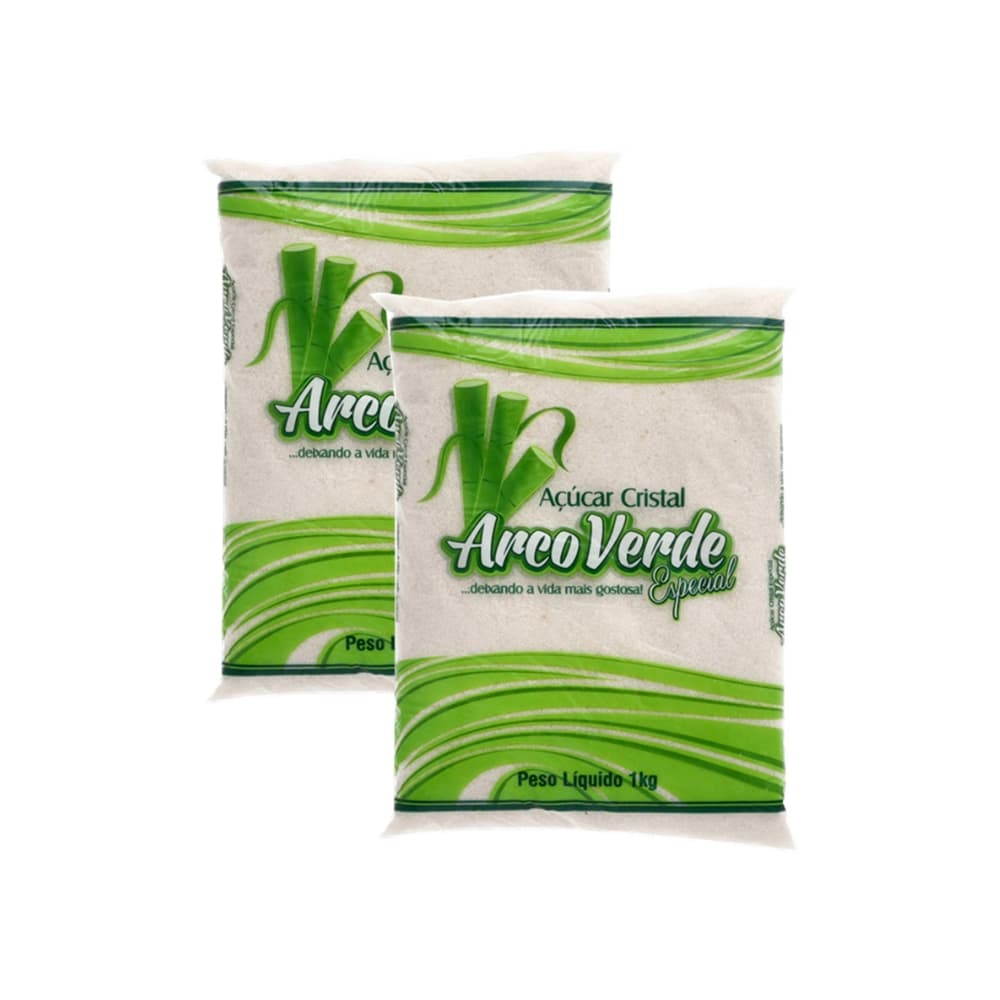 Azúcar cristal (2 x 1 kg / 2.2 lb) - Imagen 1