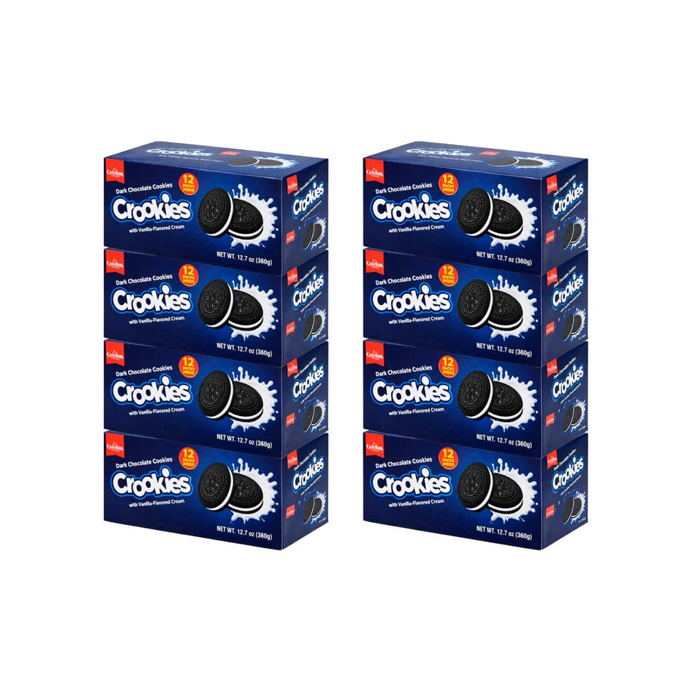 Galletas de chocolate oscuro con crema de vainilla Castellum (8 x 360 g / 12.7 oz) - Miniatura 1