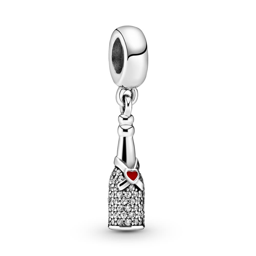 Charm colgante de plata S925 estilo Pandora tiempo de celebración - Miniatura 1